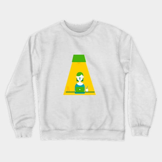 Focus Crewneck Sweatshirt by kitxune